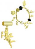Berloque folheado a ouro em forma de anjinho (Pandora inspired)